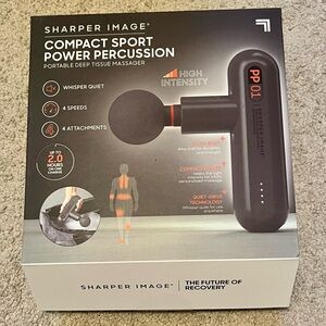 Sharper Image Compact Sport Power Percussion Massager